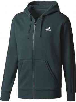 Adidas Essential 3S Hoodie (Groen/Zwart)