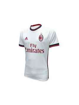 Adidas AC Milan Away Jersey Youth 2017-2018 (Wit/Rood)