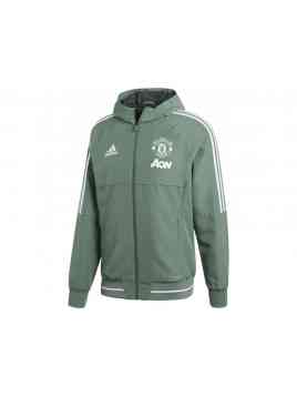 Adidas Manchester United Presentatie Jacket 2017-2018 (Groen/Wit)