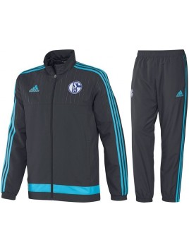 Schalke 04 trainingspak 2015/16 presentatie