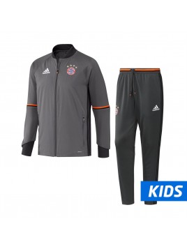 FC Bayern Munchen trainingspak grijs 2016-2017 KIDS