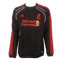 Liverpool FC player training sweater zwart rood