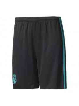 Adidas Real Home Short Youth 2017-2018 (Zwart/Groen)