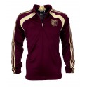 Olympique Lyon gold zip sweater