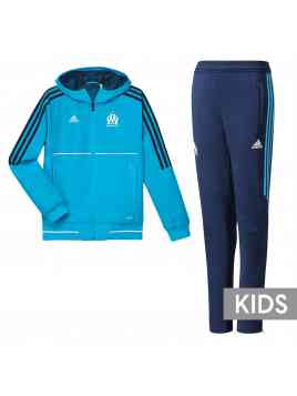Adidas Olympique Marseille Presentation Suit Youth 2017-2018 (Blauw)