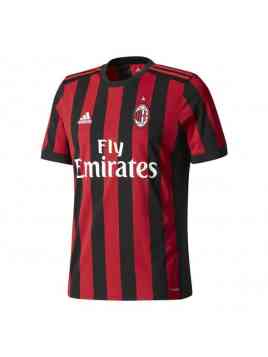 Adidas AC Milan Home Jersey Kids 2017-2018 (Zwart/Rood)