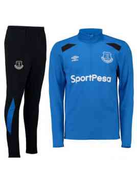 Umbro Everton Training Sweater/Pant 2017-2018 (Blauw/Zwart)