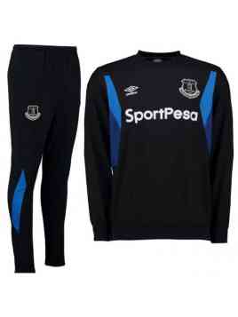 Umbro Everton Training Sweater/Pant 2017-2018 (Blauw/Zwart)