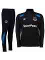 Umbro Everton Training Sweater/Pant 2017-2018 (Zwart/Blauw)