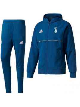 Adidas Juventus Presentation Suit 2017-2018 (Blauw/Geel)
