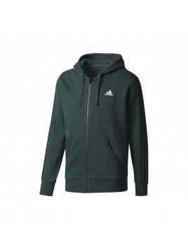 Adidas Essential 3S Hoodie (Groen/Zwart)
